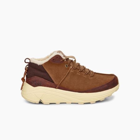 UGG Miwo Trainer High Brown Sneakers for Men (JSQM82394)